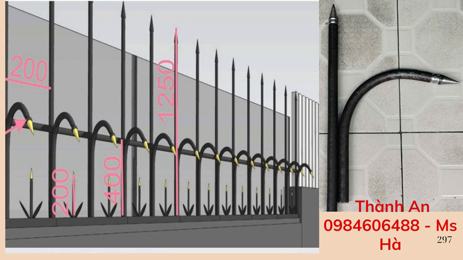 Chông Sắt Thành An 18