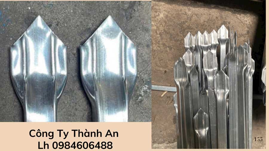 Chông hàng rào sắt hộp tại TPHCM