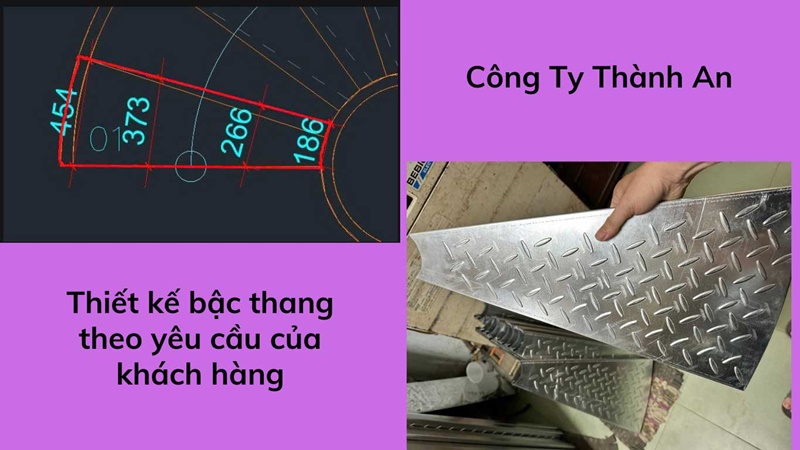 Mâm Cầu Thang Sắt