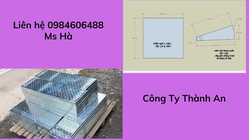 Mâm Cầu Thang Sắt