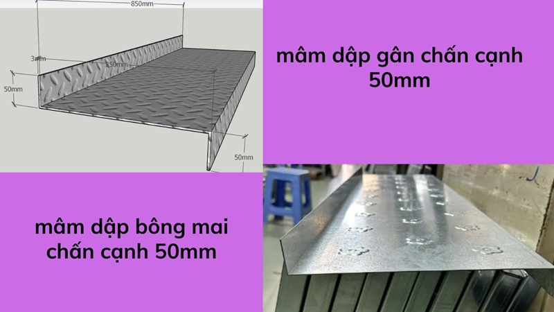 Mâm Cầu Thang Sắt