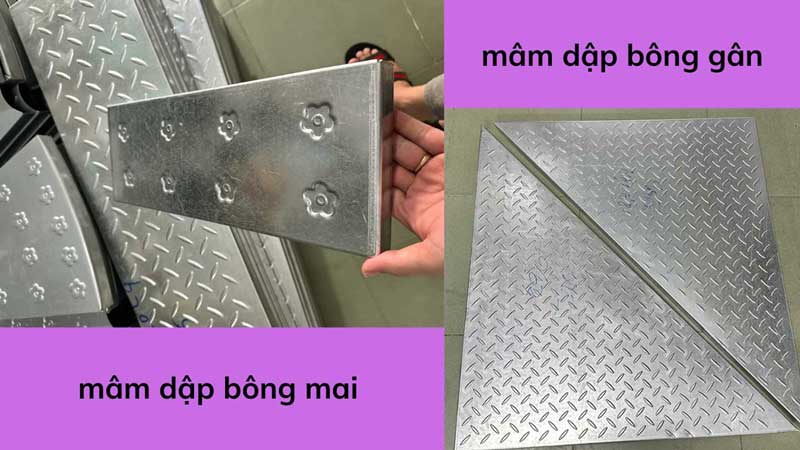 Mâm Cầu Thang Sắt