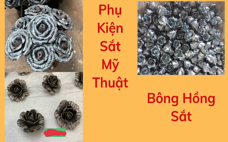 Phụ Kiện Hoa Văn Sắt 