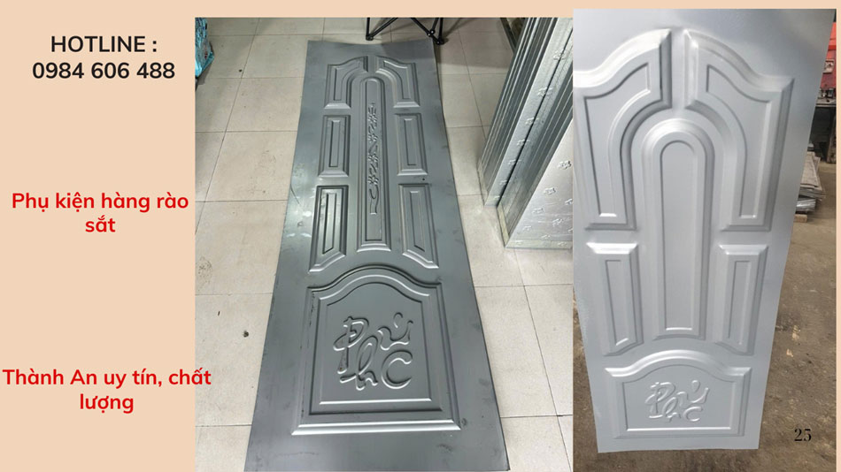 Tấm Pano Cửa Sắt 42