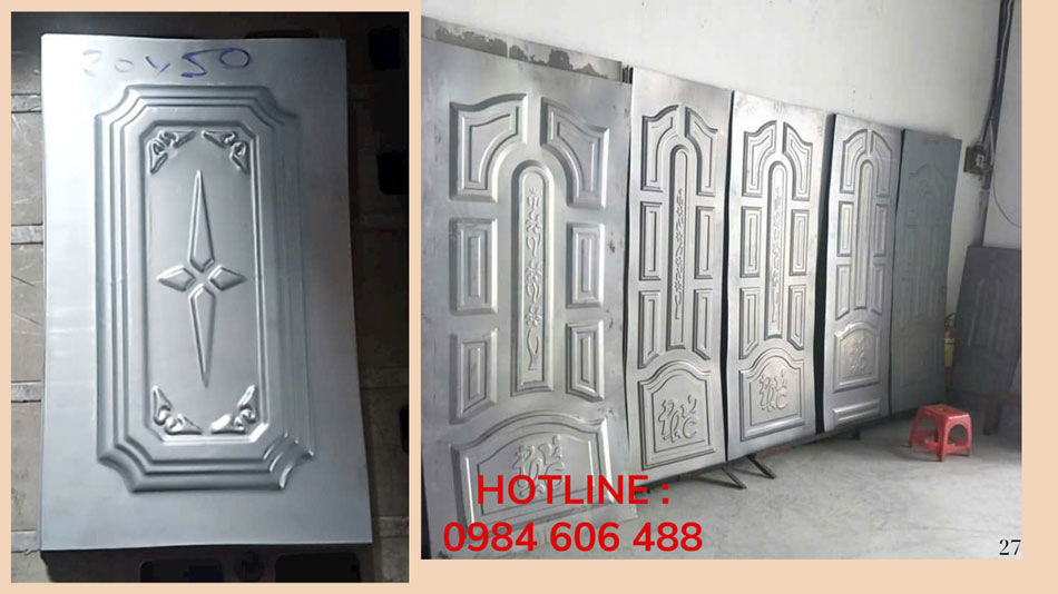 Tấm pano cửa sắt 44