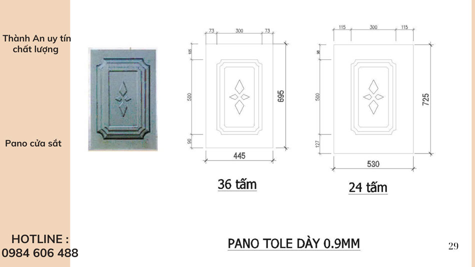 Tấm pano Cửa Sắt 46