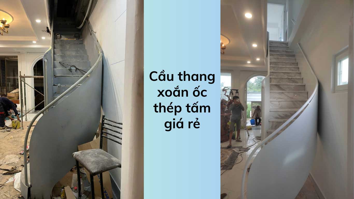 cầu thang xoắn ốc