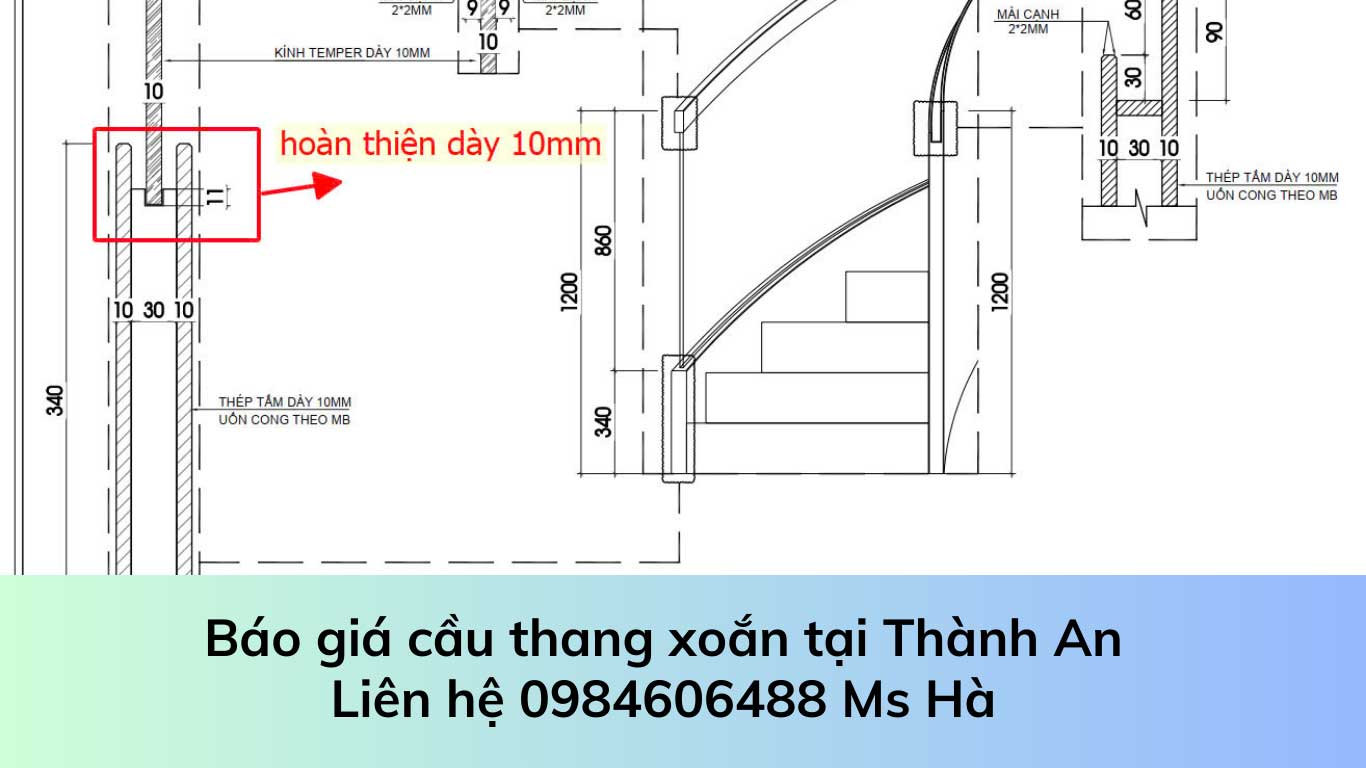 cầu thang xoăn ốc