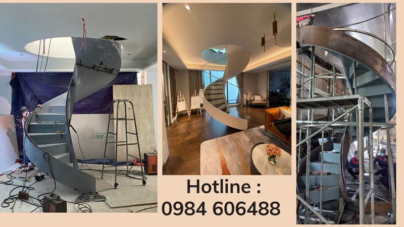 Cầu thang xoắn ốc Thành An