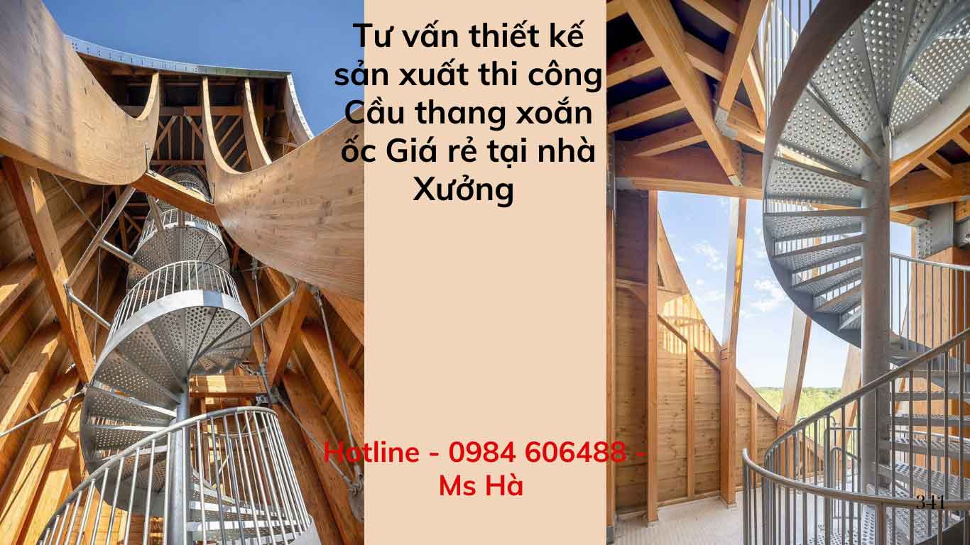 Cầu thang xoắn ốc tphcm