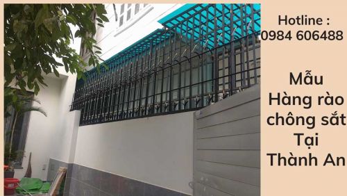 Phụ Kiện Sắt Mỹ Thuật,Chông Hàng Rào Sắt Hộp Tại Cần Thơ – Mẫu