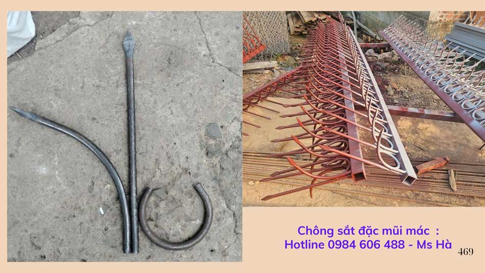 Chong sắt hàng rào 59