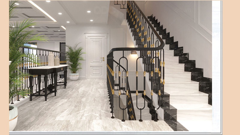 Con tiện cầu thang sắt