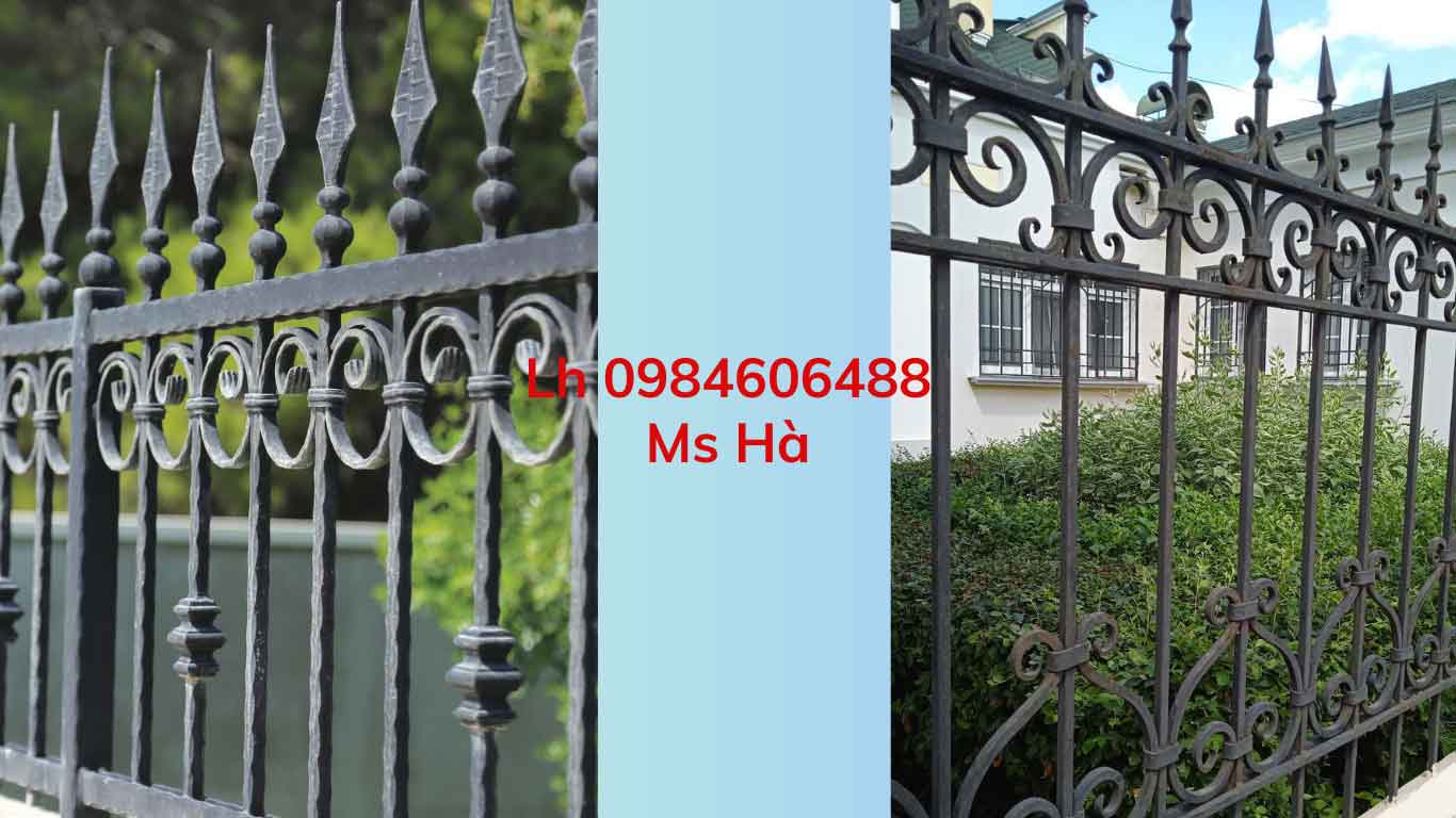 hàng rào sắt mỹ thuật