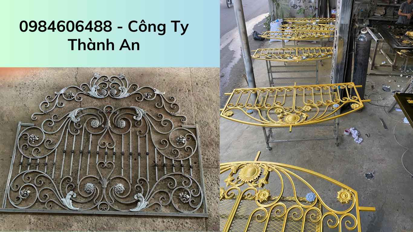 hàng rào sắt mỹ thuật