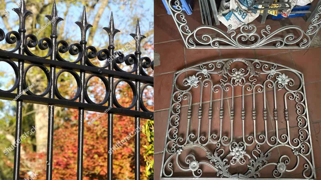 hàng rào sắt mỹ thuật