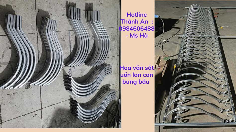 hoa văn sắt uốn 22