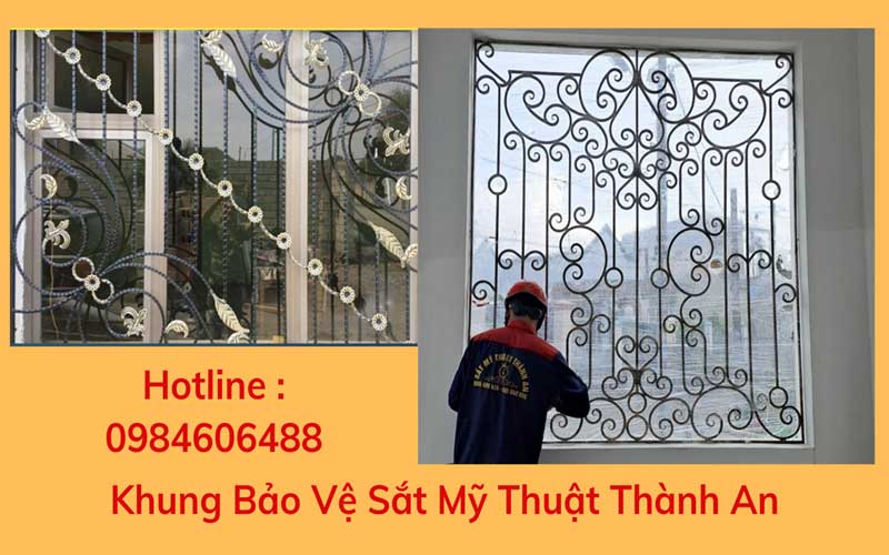 Khung Bảo vệ Sắt Mỹ Thuật Thành An