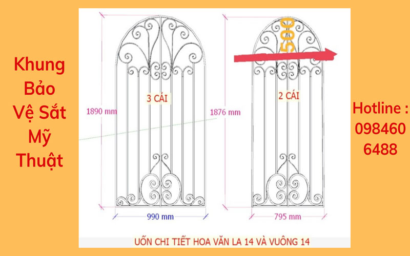 Khung bảo vệ sắt