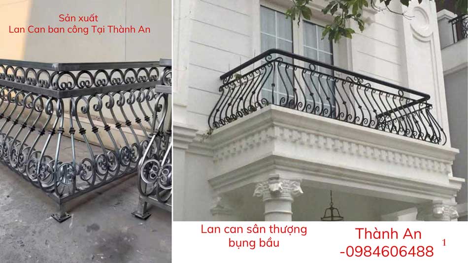 Lan can sân thượng 1