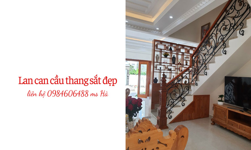Lan Can Sắt Mỹ Thuật 1