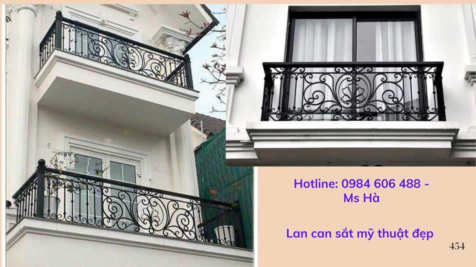 Lan can sắt mỹ thuâtj 23