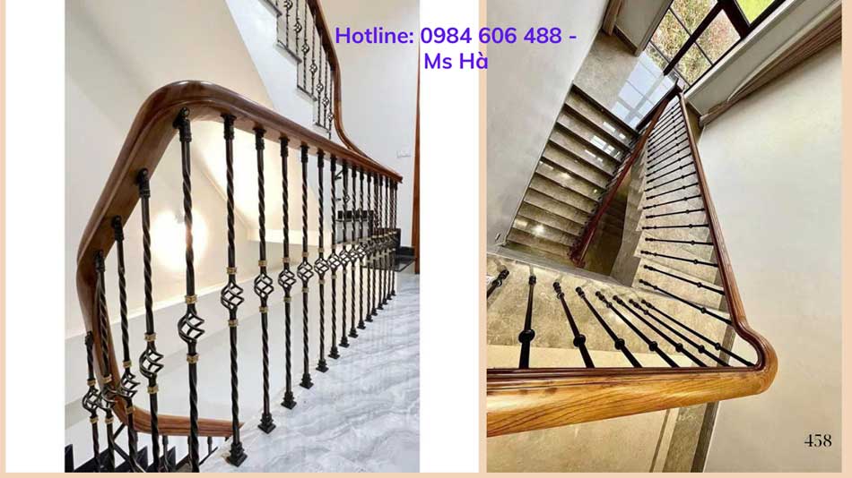 Lan can sắt mỹ  thuật 27