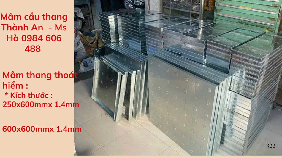 Mâm Càu Thang Sắt Bình Dương