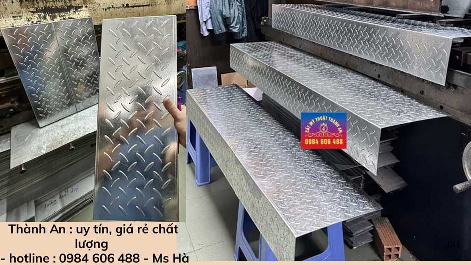 mâm cầu thang sắt Biên Hoà