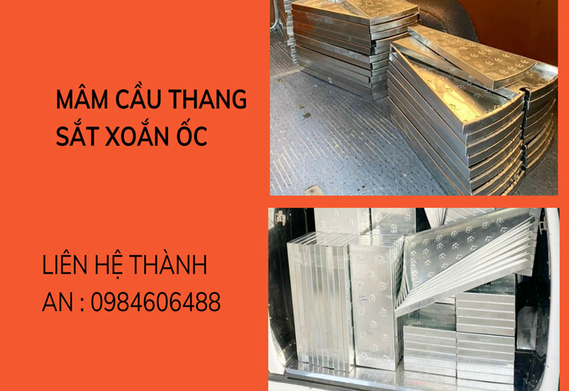 Mâm Cầu Thang Sắt