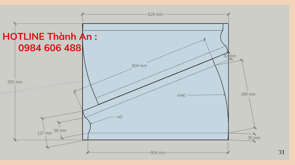 Mâm Cầu thang sắt 78
