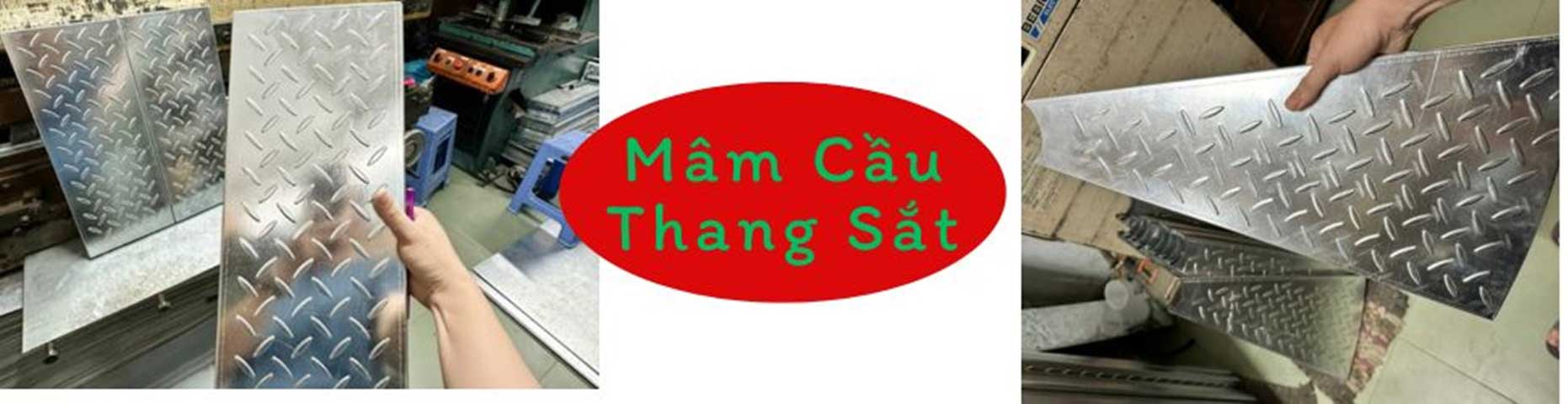 Mâm Cầu Thang Sắt