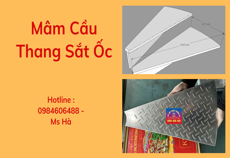 Mâm Cầu Thang Sắt Thành An