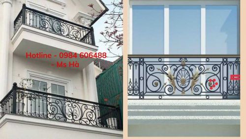 Mẫu Lan Can Sắt Sân Thượng Đẹp