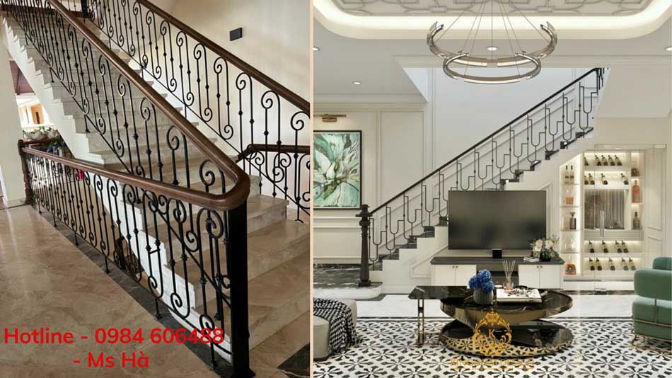 Phụ kiện hoa văn sắt 