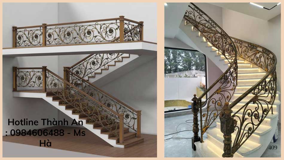 Phụ kiện hoa văn sắt 24