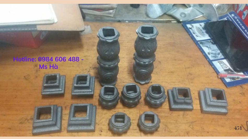 Phụ kiện hoa văn sắt Vũng Tàu