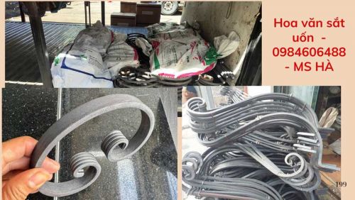 Phụ Kiện Hoa Văn Sắt 